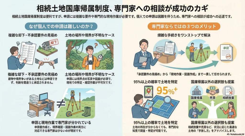 相続土地国庫帰属制度、専門家への相談が成功のカギ