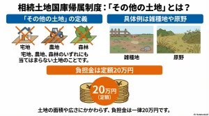相続土地国庫帰属制度：「その他の土地」とは？