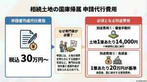 相続土地の国庫帰属の申請代行費用は？