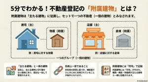 ５分でわかる！不動産登記の「附属建物」とは？