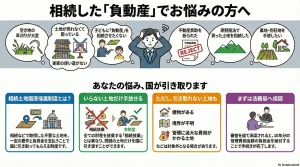 相続した「負動産」でお悩みの方へ｜あなたの悩み、国が引き取ります